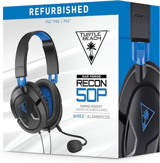 Foto 1 | Audífonos Turtle Beach Recon 50 Black PS4 Reacondicionado