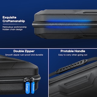 Foto 4 | Funda De Transporte Klipdasse Para Playstation Portal Eva Hard Shell - Venta Internacional.
