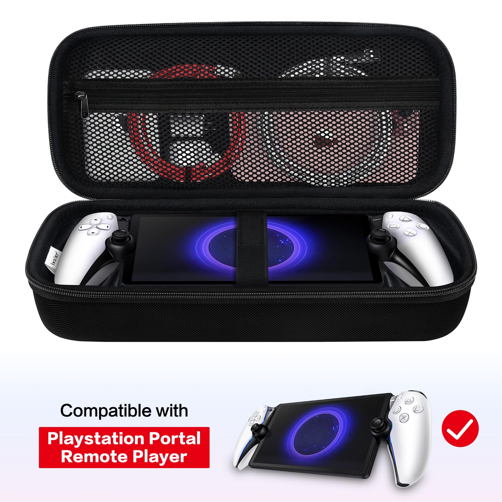 Foto 3 pulgar | Funda De Transporte Ivoler Para Playstation Portal Remote Player De 8.0 Pulgadas - Venta Internacional.