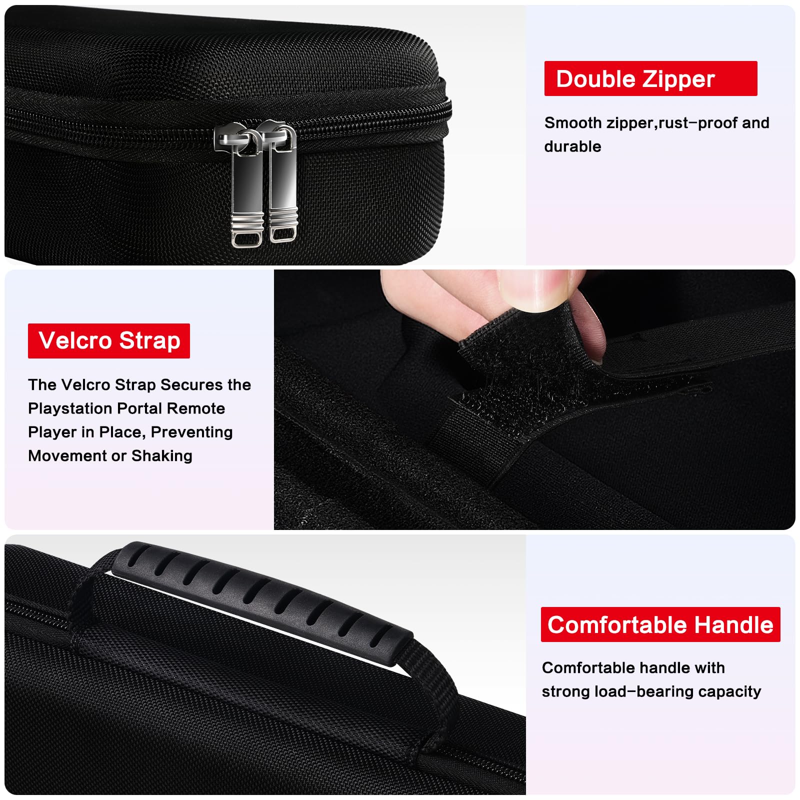 Foto 4 | Funda De Transporte Ivoler Para Playstation Portal Remote Player De 8.0 Pulgadas - Venta Internacional.