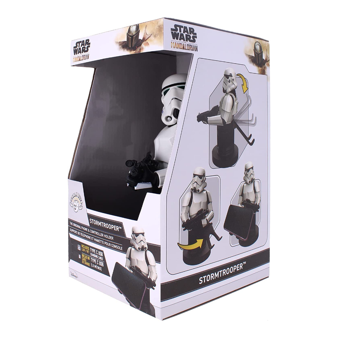 Foto 3 pulgar | Stormtrooper Soporte Para Tel Móvil Y Mando De Videojuegos #1550539658