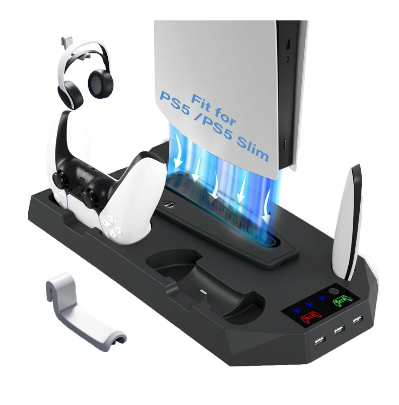 Foto 1 | Soporte De Cargador Cooler Controller Para Ps5/ps5 Slim