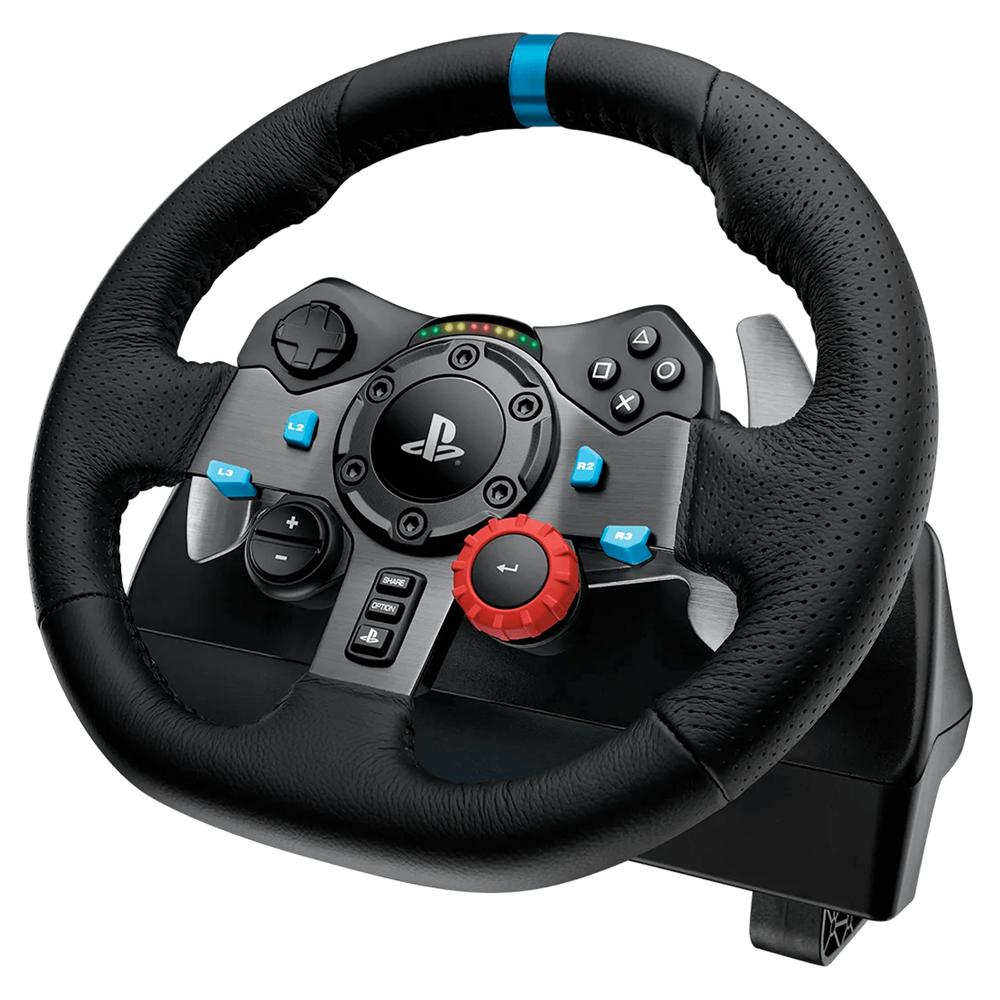 Foto 3 pulgar | Volante Pedales Logitech G29 Playstation Driving Force Ps3 Ps4 Ps5 Pc + Audifonos Dxt Gaming