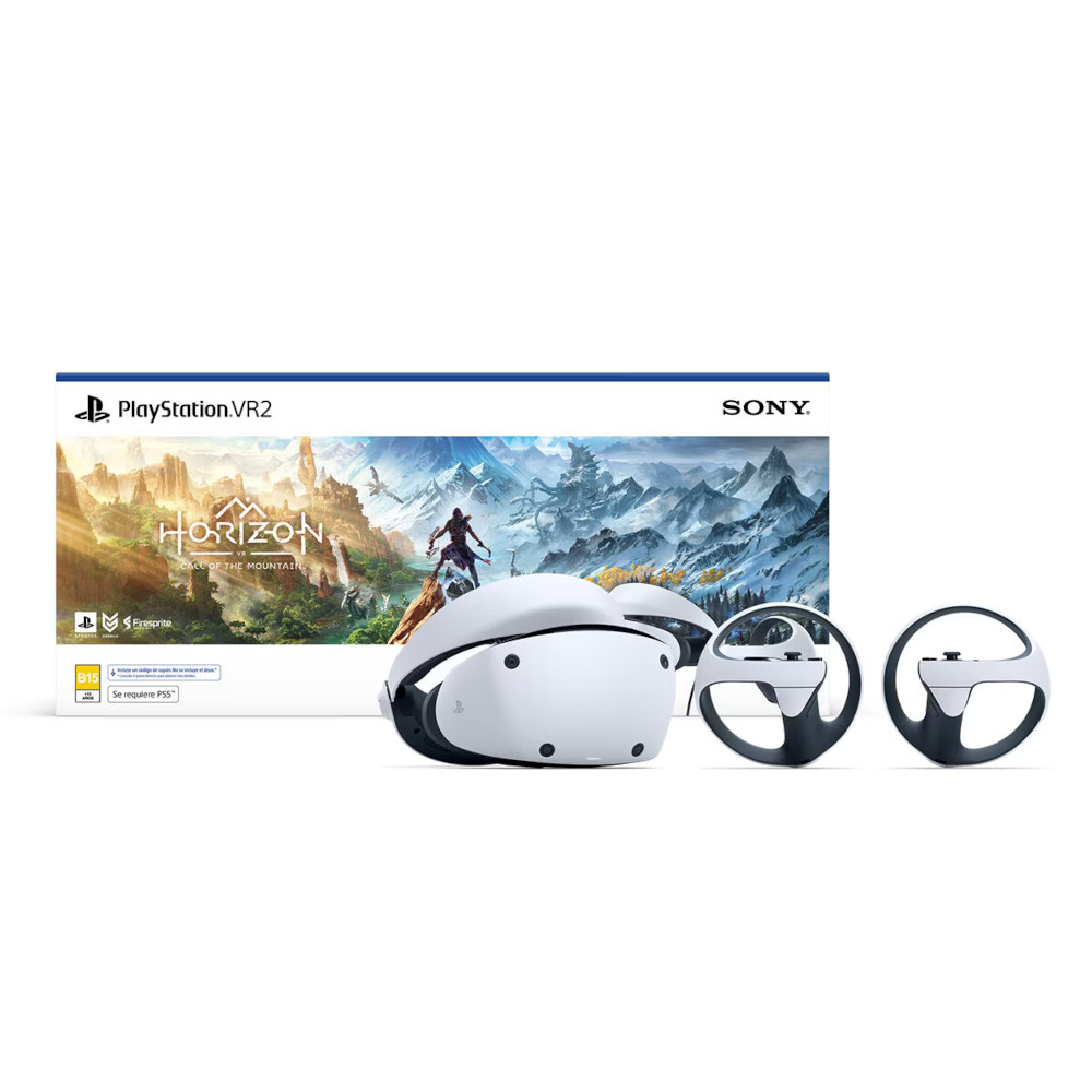 Lentes Sony de Realidad Virutal Playstation Vr2 Bundle Horizon Call Of The Mountain