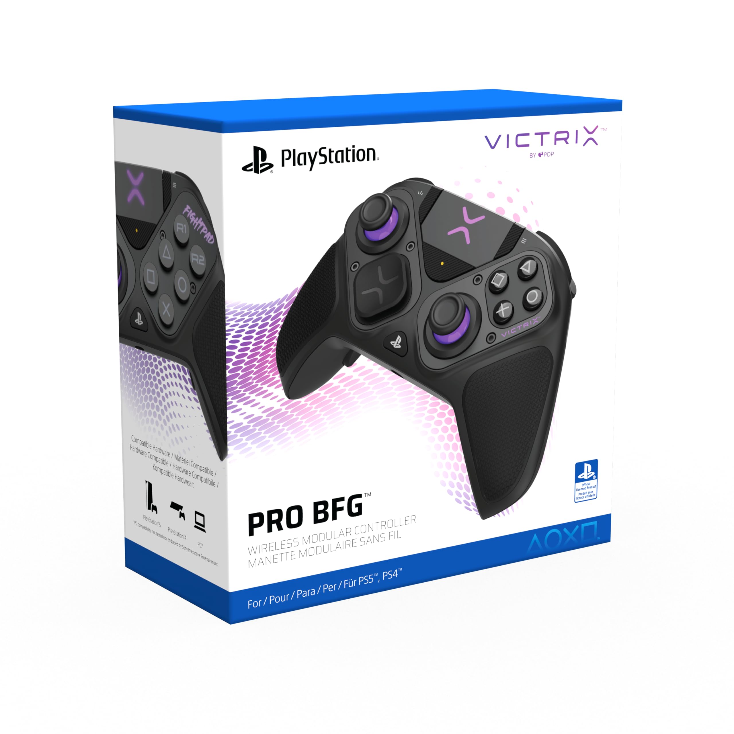 Foto 4 | Controlador De Juegos Pdp Victrix Pro Bfg Inalámbrico Para Ps5/ps4/pc - Venta Internacional.
