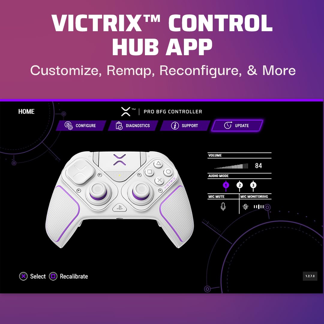 Foto 3 | Controlador De Juegos Pdp Victrix Pro Bfg Inalámbrico Para Ps5/ps4/pc - Venta Internacional.