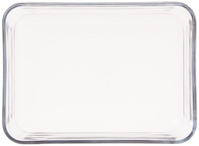 Foto 3 | Recipiente De Almacenamiento De Alimentos Pyrex De 3 Tazas Rectangular Con Tapa, Rojo - Venta Internacional.
