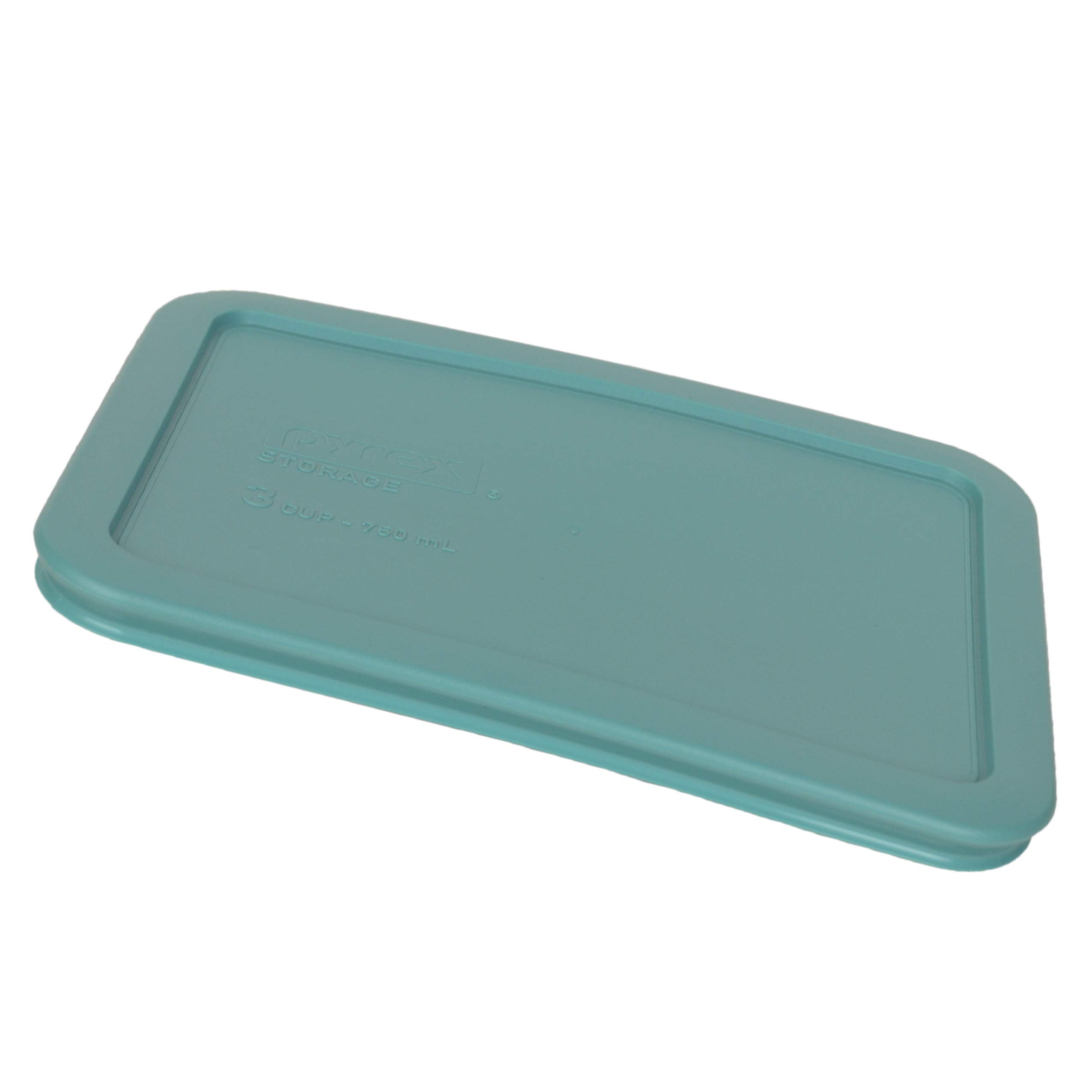 Foto 3 pulgar | Tapa De Almacenamiento De Alimentos Pyrex 7210 Pc, 3 Tazas De Plástico Turquesa X4 - Venta Internacional.