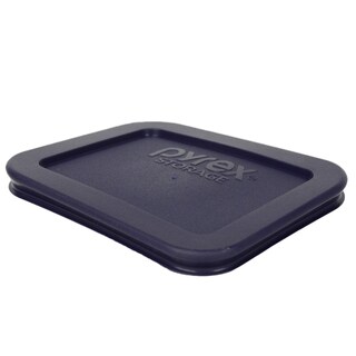 Foto 2 | Tapa De Almacenamiento De Alimentos Pyrex 7213-pc, 450 Ml, Plástico Azul Oscuro, X2 - Venta Internacional.