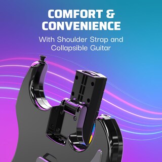 Foto 6 | Controlador De Guitarra Inalámbrico Pdp Riffmaster Para Ps5/ps4 - Negro - Venta Internacional.