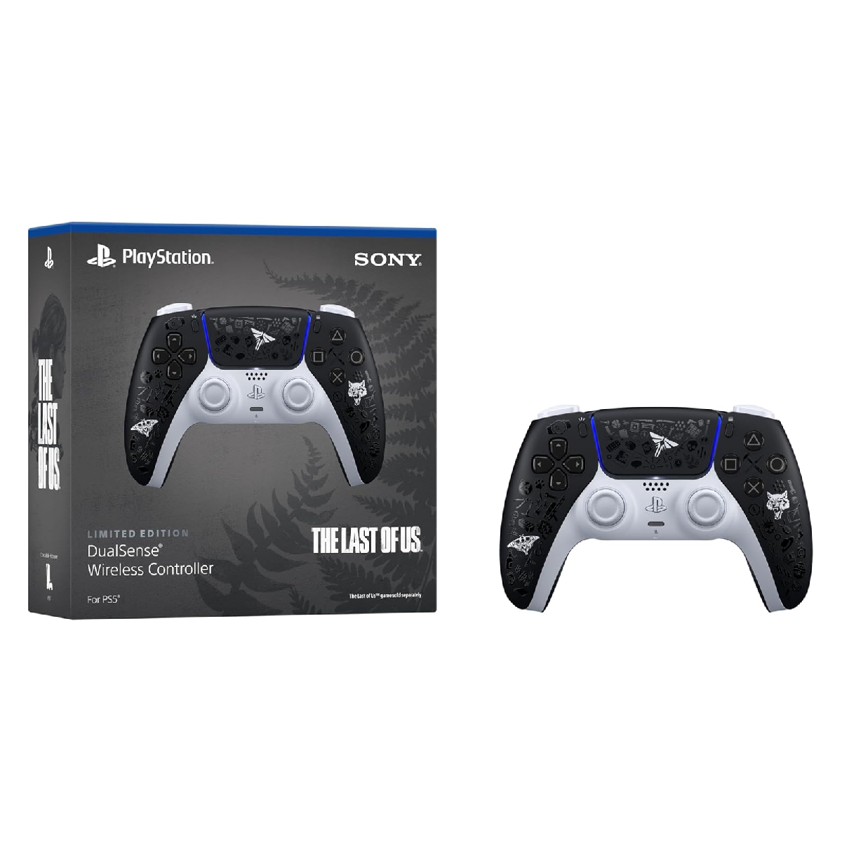 Foto 7 pulgar | Control Inalámbrico para PlayStation 5 Sony Negro The Last Of Us Part II Limited Edition