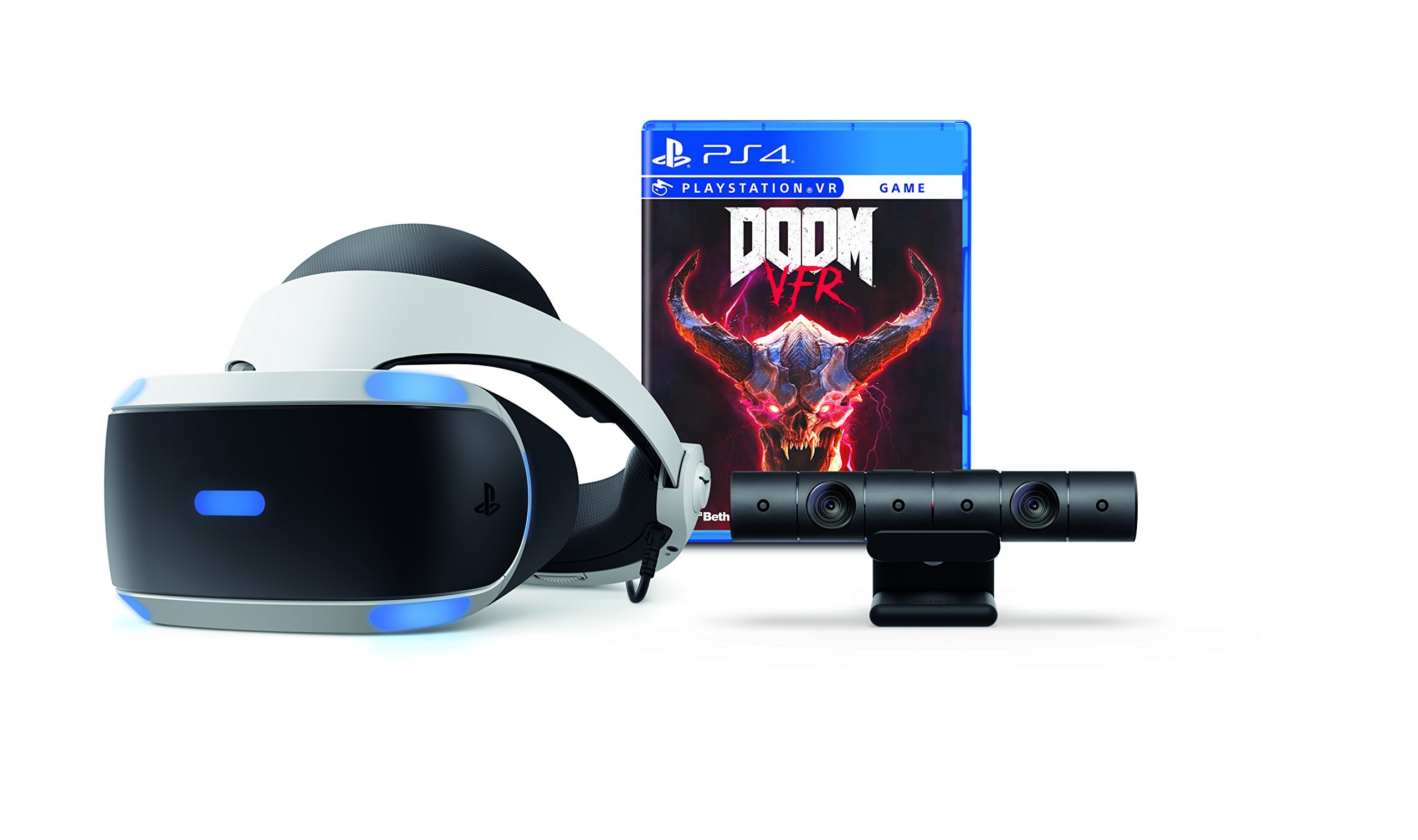 Auriculares De Realidad Virtual Reacondicionados Sony Playstation Vr Doom Vfr - Venta Internacional.