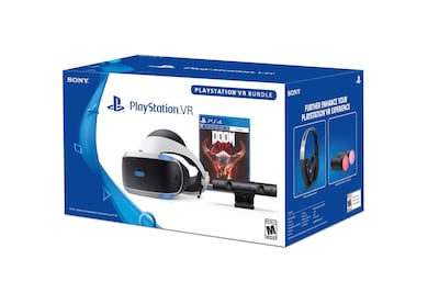 Foto 5 | Auriculares De Realidad Virtual Reacondicionados Sony Playstation Vr Doom Vfr - Venta Internacional.