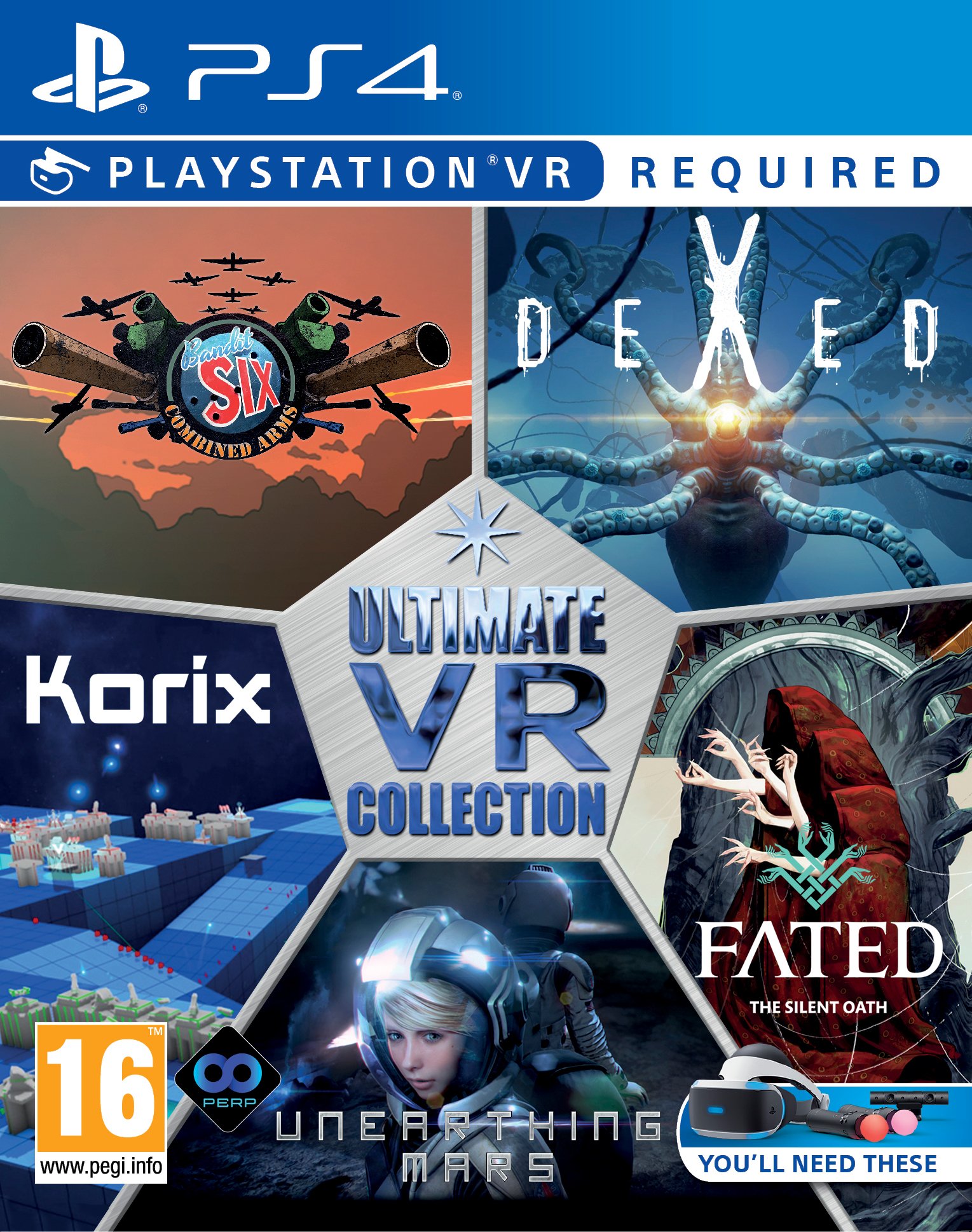 Foto 2 pulgar | Colección Vr Sony Psvr/ps4:5 Juegos: Dexed, Bandit 6, Etc. - Venta Internacional.