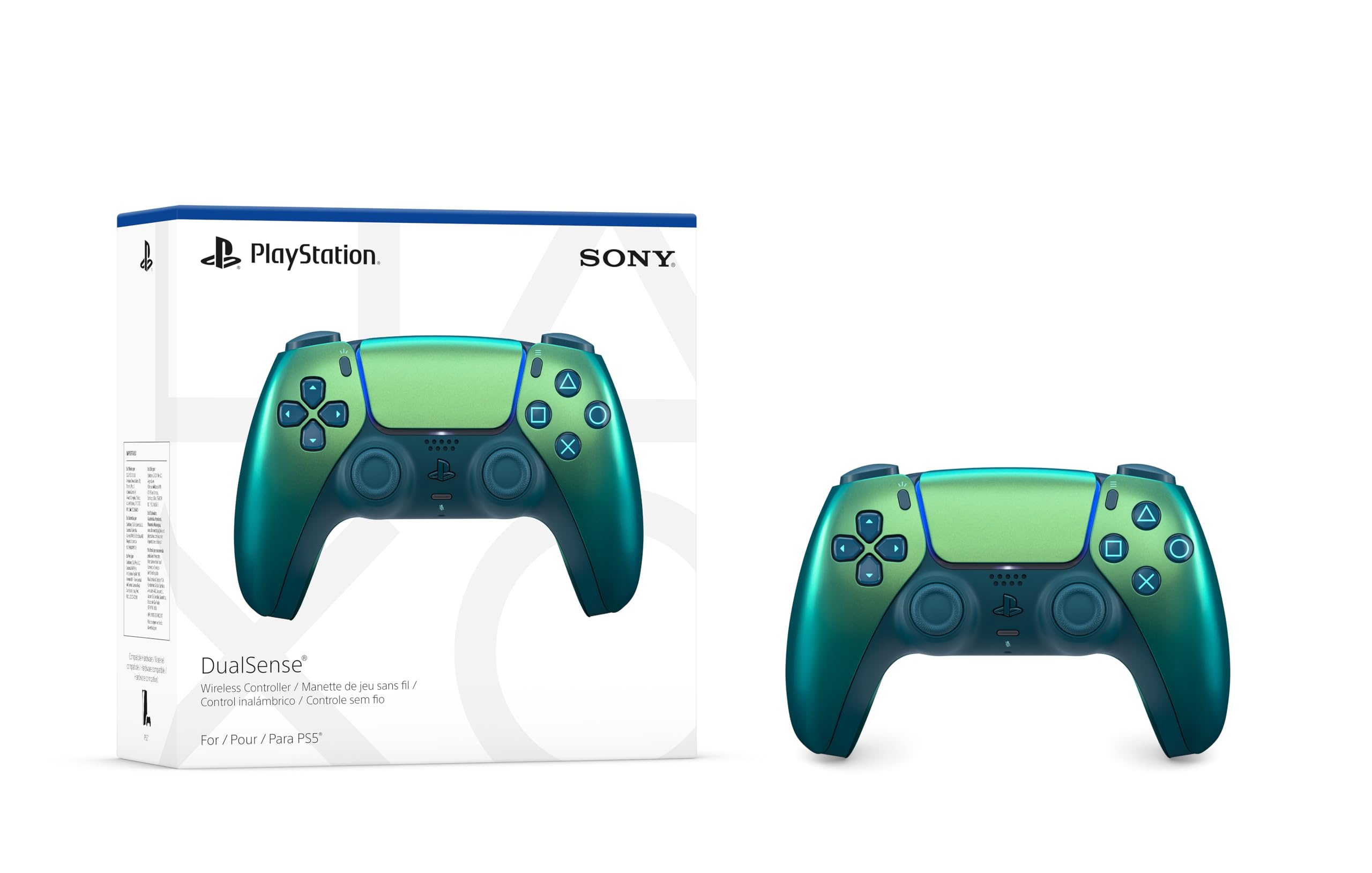 Mando Inalámbrico Playstation Dualsense Chroma Teal - Venta Internacional.