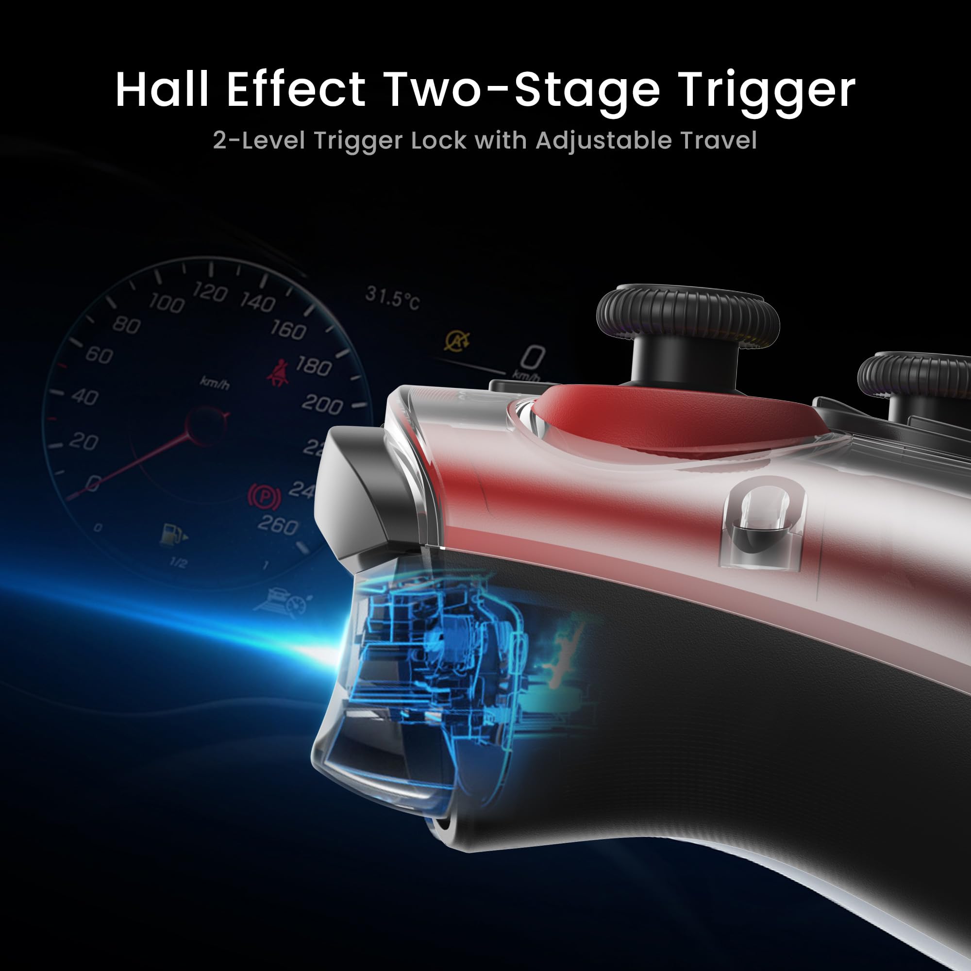 Foto 5 pulgar | Controlador De Juegos Inalámbrico Gusgu G7 Con Pantalla Interactiva - Venta Internacional.