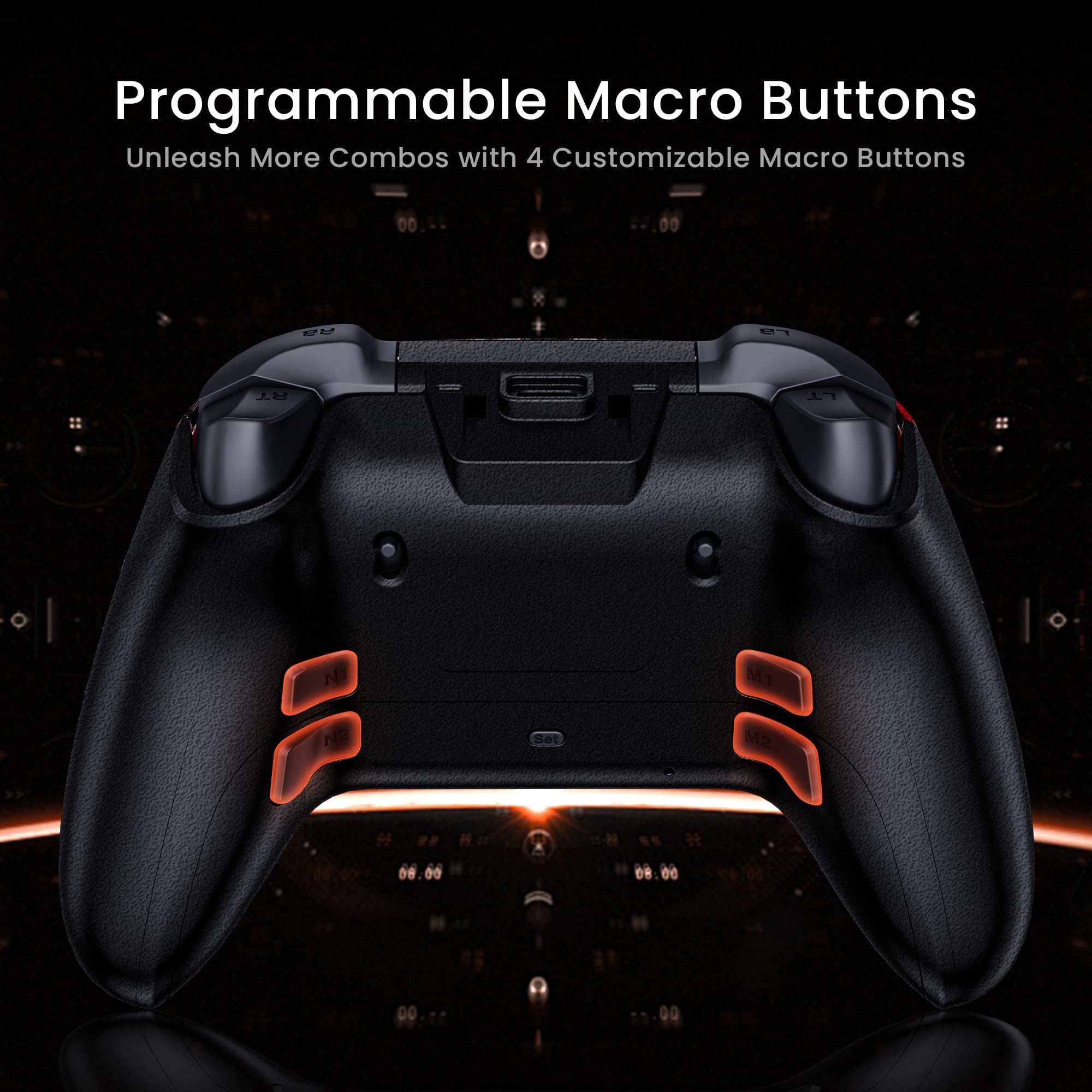Foto 6 pulgar | Controlador De Juegos Inalámbrico Gusgu G7 Con Pantalla Interactiva - Venta Internacional.