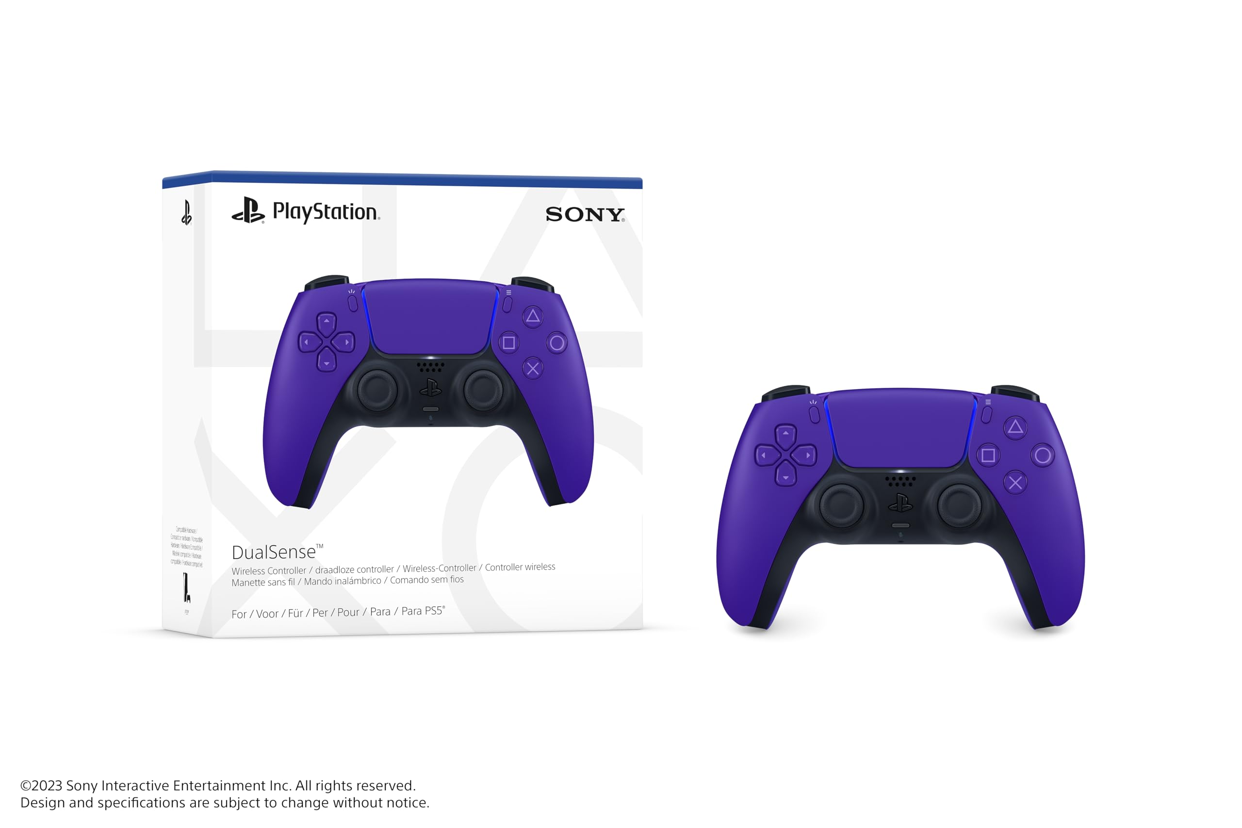 Foto 2 pulgar | Mando Inalámbrico Playstation Dualsense Galactic Purple - Venta Internacional.