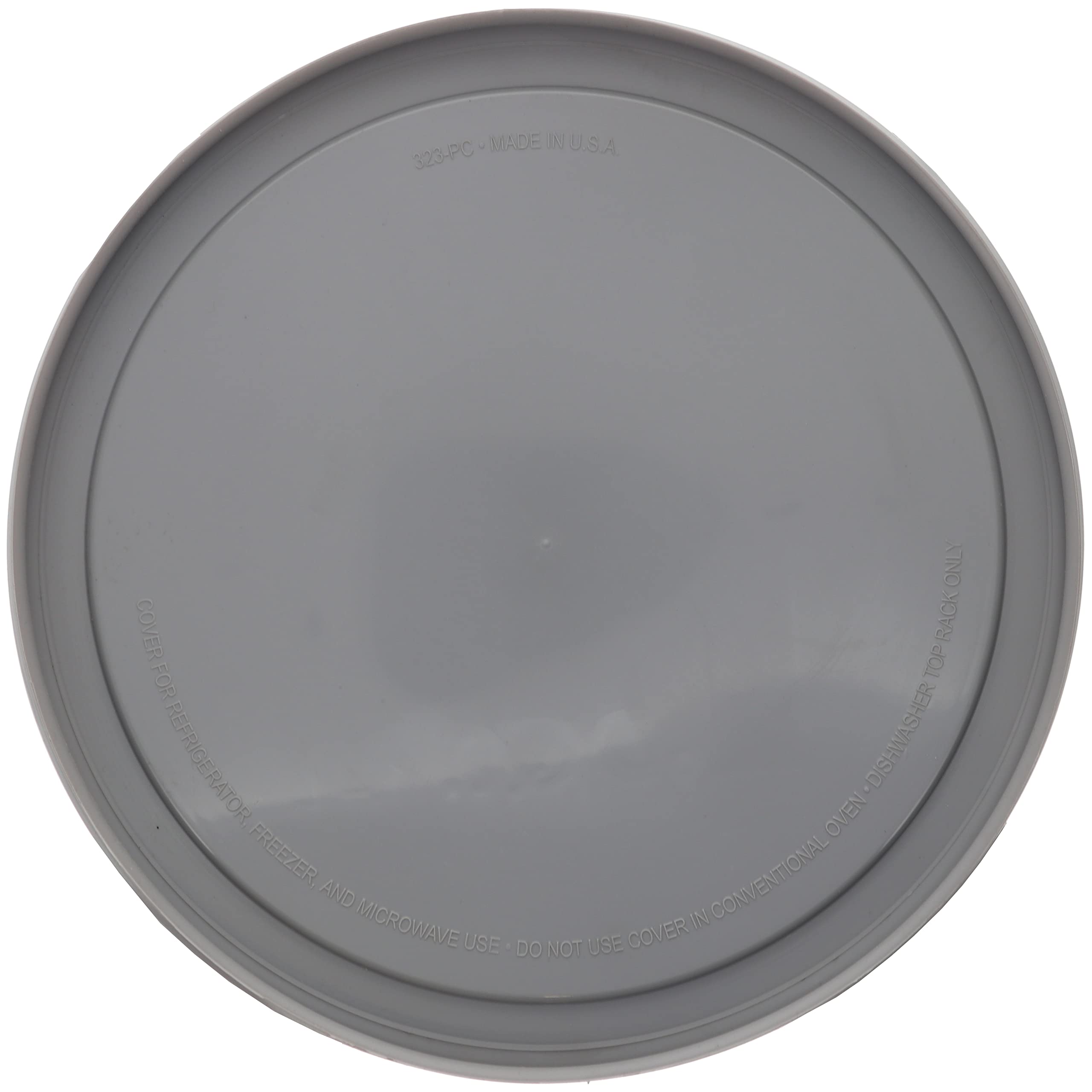 Foto 3 | Tapas Pyrex Para Almacenamiento De Alimentos  323-pc  1 4 L  Color Gris Azabache  Paquete De 4 - Venta Internacional.