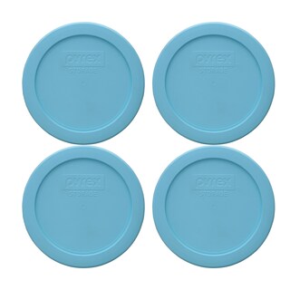 Foto 1 | Tapa De Almacenamiento De Alimentos Pyrex 7200 Unidades 2 Tazas Splash Blue Paquete De 4 - Venta Internacional.