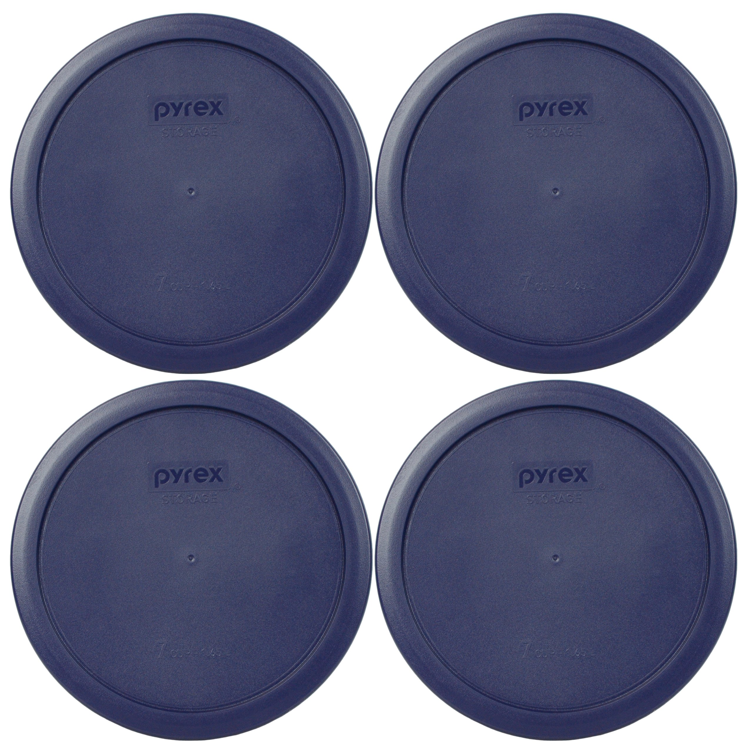 Foto 2 pulgar | Tapa De Almacenamiento De Alimentos Pyrex 7402-pc  6/7 Tazas  Azul (paquete De 4) - Venta Internacional.