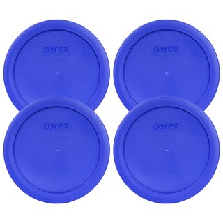 Foto 1 | Tapa De Almacenamiento De Alimentos Pyrex 7201-pc 950 Ml Color Azul Cadete Paquete De 4 - Venta Internacional.