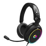 Audífonos Gamer 4gamers C6-100 Led Headset: Para Ps4/ps5, Xbox, Switch, Pc - Negro/rgb