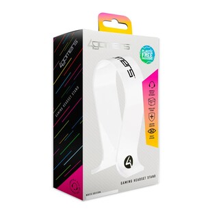 Foto 4 | Soporte 4gamers Para Audífonos Gaming - Blanco: Compatible Con Ps4/ps5/xbox/switch/pc