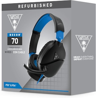 Foto 1 | Audífonos Turtle Beach Recon 70 Negro PlayStation 5 Reacondicionado