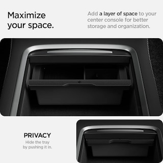 Foto 5 | Bandeja Organizadora Para Consola Central Spigen Tesla Model 3 E Y - Venta Internacional.