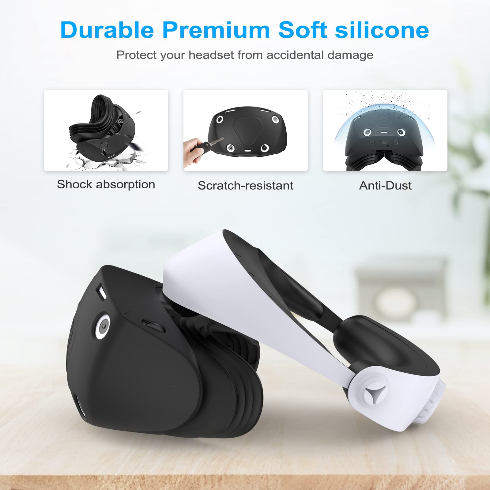 Foto 6 pulgar | Set De Fundas Protectoras Vr Para Playstation Vr2 + Ps5 - Venta Internacional.