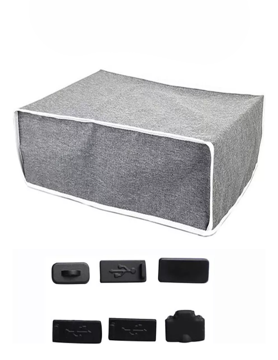 Foto 4 pulgar | Funda Cubrepolvo Gris Güish para PlayStation 5