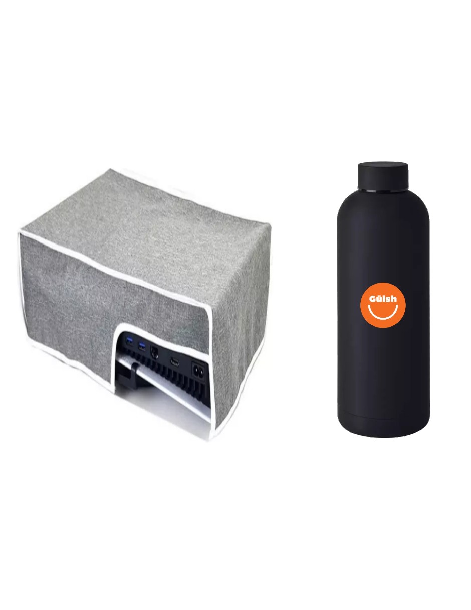 Foto 5 | Funda Cubrepolvo Gris Güish para PlayStation 5
