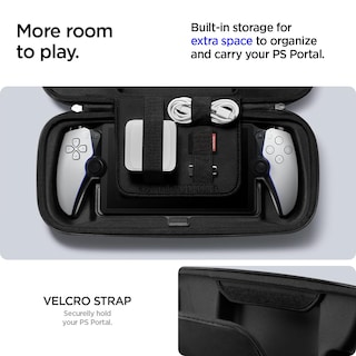 Foto 2 | Funda De Transporte Spigen Rugged Armor Pro Para Playstation Portal - Venta Internacional.