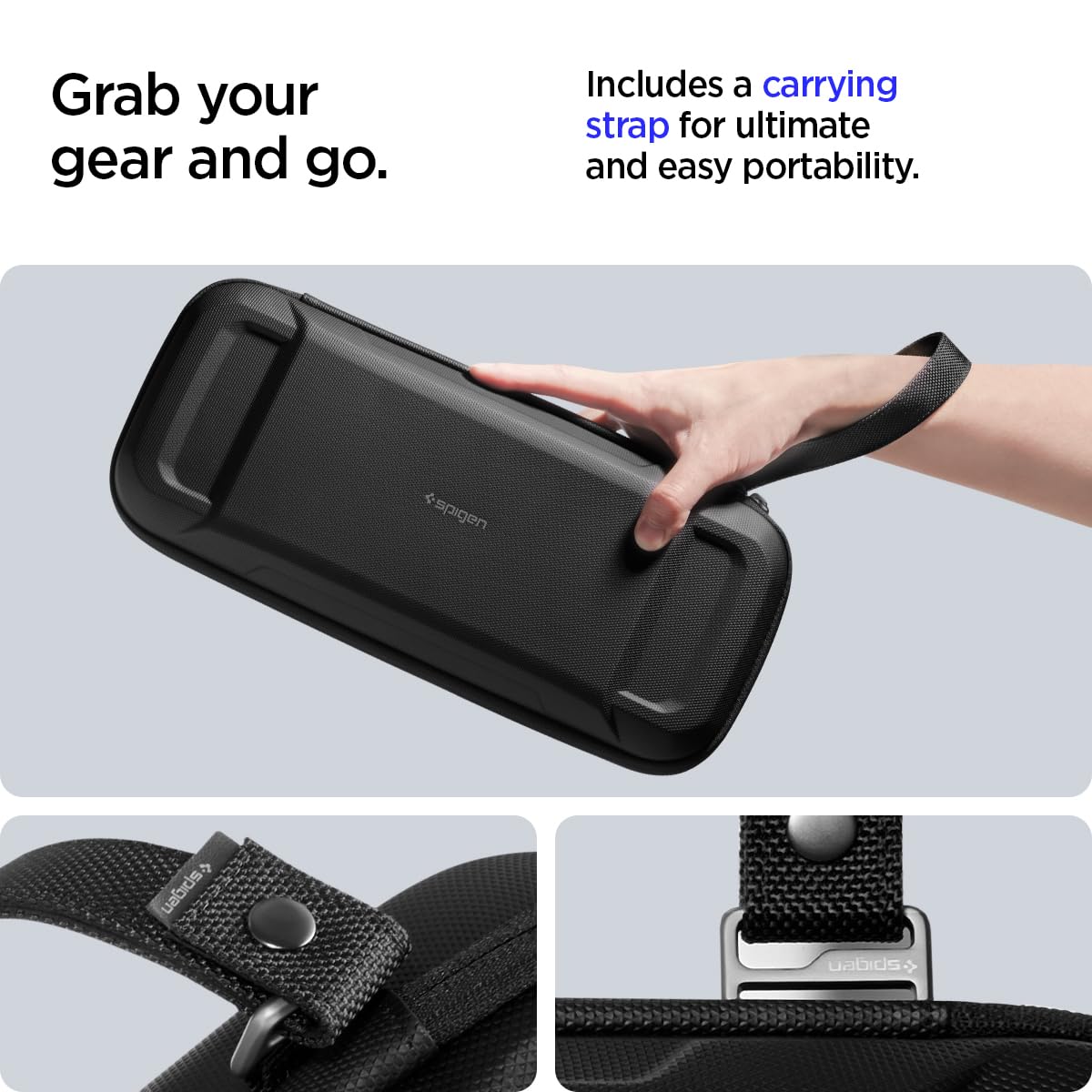Foto 7 pulgar | Funda De Transporte Spigen Rugged Armor Pro Para Playstation Portal - Venta Internacional.