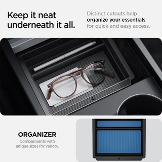Foto 3 | Bandeja Organizadora Para Consola Central Spigen Tesla Model Y/3 - Venta Internacional.