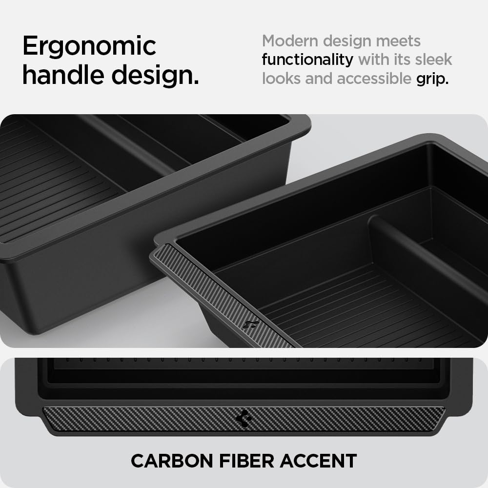 Foto 7 pulgar | Bandeja Organizadora Para Consola Central Spigen Tesla Model Y/3 - Venta Internacional.