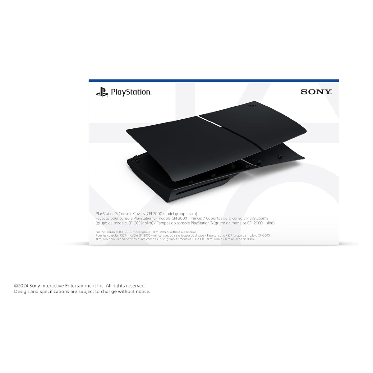Foto 5 pulgar | Playstation 5 Cubierta De La Consola Slim- Midnight Black