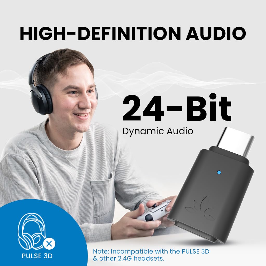 Foto 6 pulgar | Adaptador Bluetooth 5.3 Dongle Avantree C81-gaming Para Ps5 - Venta Internacional.