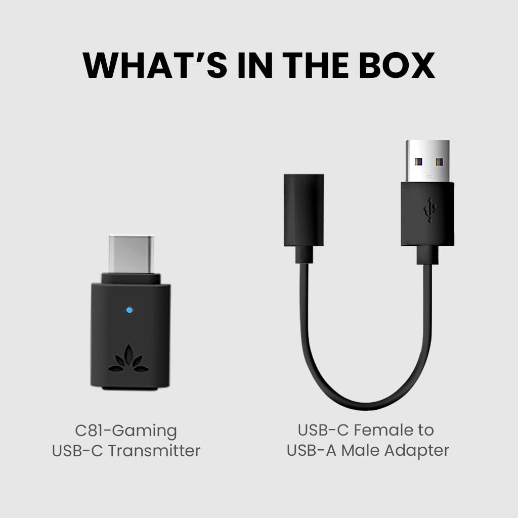 Foto 8 pulgar | Adaptador Bluetooth 5.3 Dongle Avantree C81-gaming Para Ps5 - Venta Internacional.