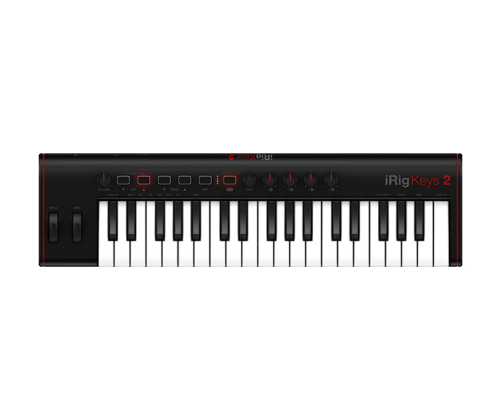 Controlador MIDI IK MULTIMEDIA IRIG KEYS 2 Color Negro 37 Teclas