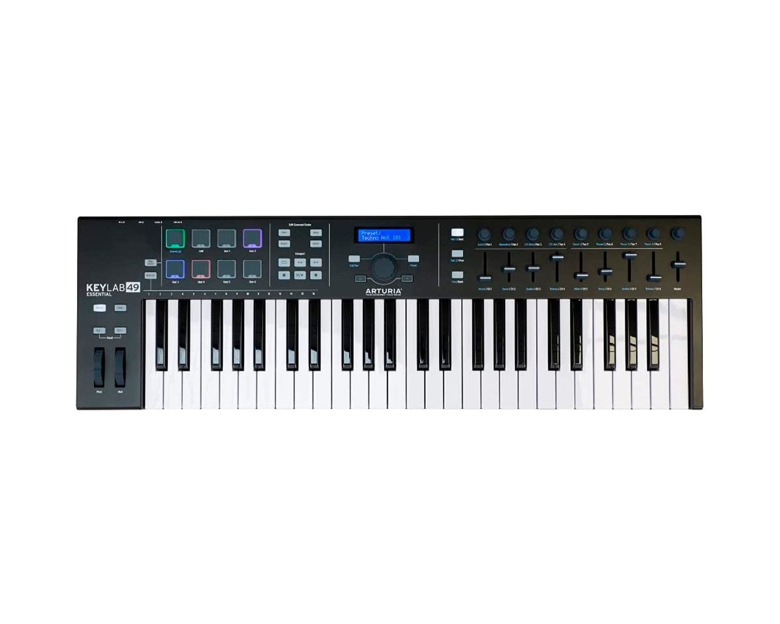 Foto 2 pulgar | Controlador Midi Arturia Keylab Essential 49 color Negro