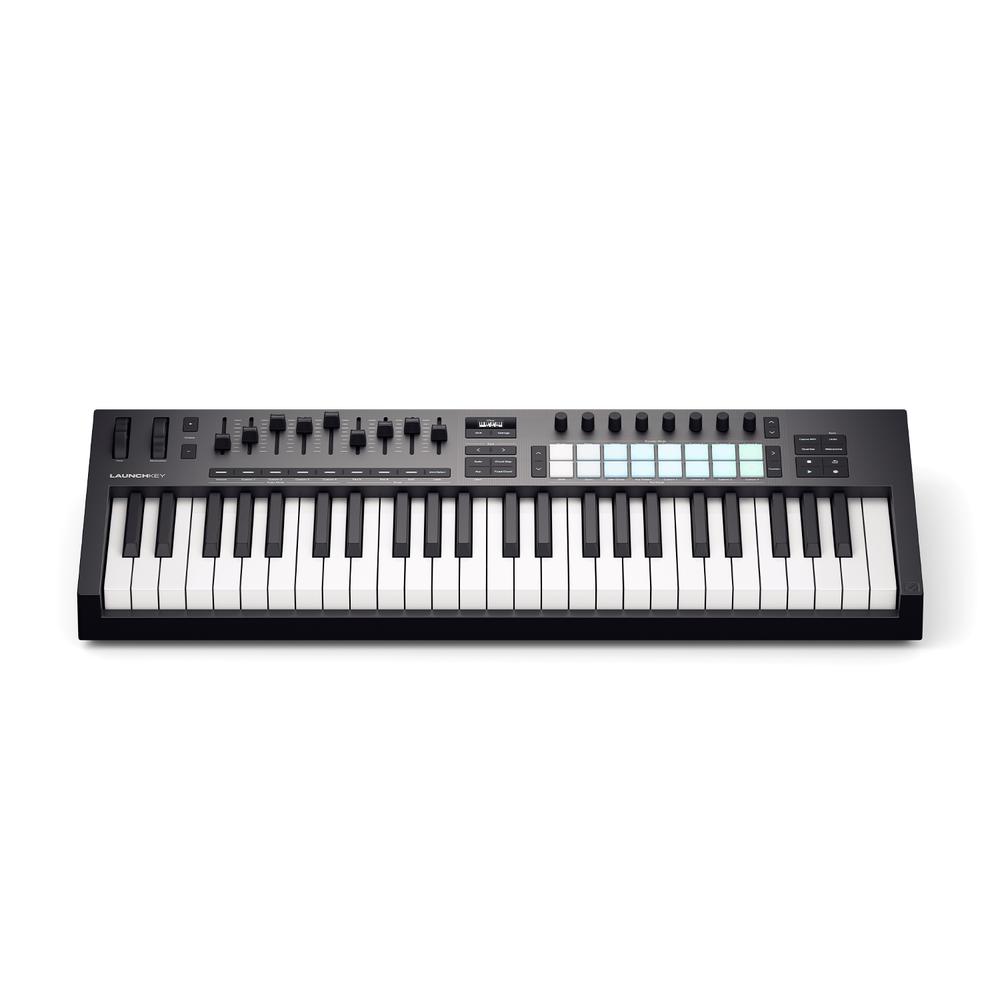 Foto 5 pulgar | Teclado Controlador MIDI Novation Launchkey 49 Mk4 Negro de 49 Teclas
