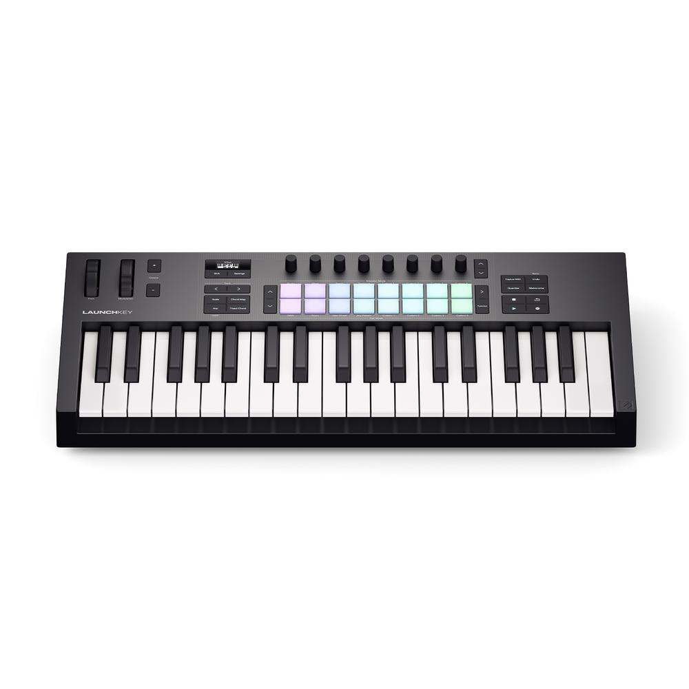 Foto 4 pulgar | Teclado Controlador MIDI Novation Launchkey 37 Mk4 Negro de 37 Teclas