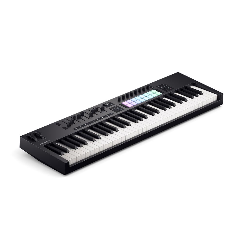 Teclado Controlador MIDI Novation Launchkey 61 Mk4 Negro ce 61 Teclas