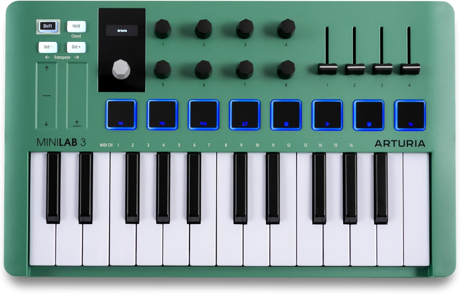 Foto 1 | Controlador Arturia Minilab 3 Color Verde