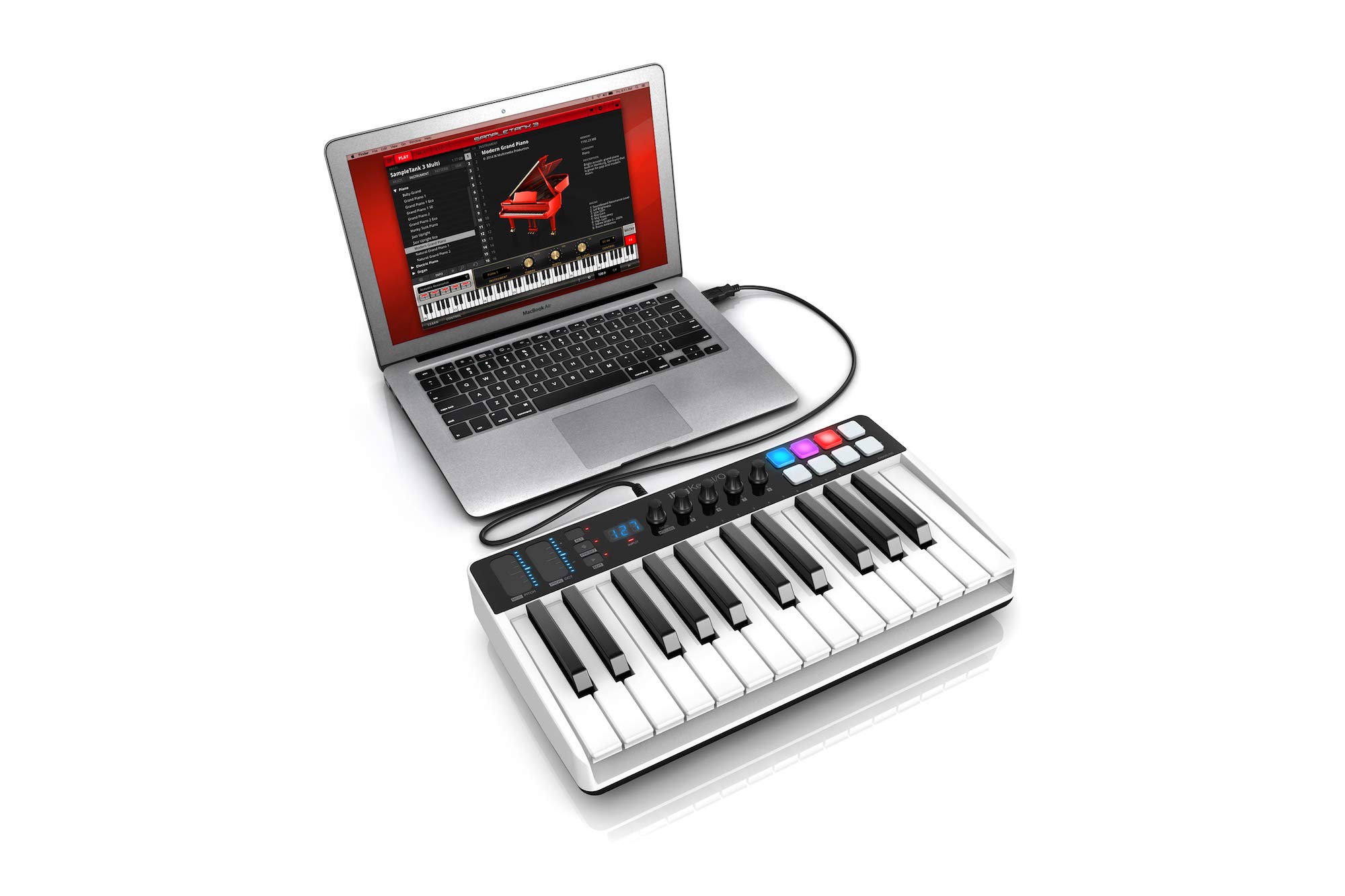 Foto 7 | Controlador Midi Ik Multimedia Irig Keys I/o 25 Para Iphone/ipad - Venta Internacional.