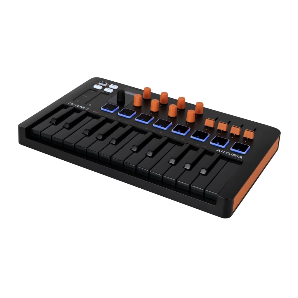 Foto 7 pulgar | Controlador De Teclado Y Teclado Midi Arturia Minilab 3 Orange - Venta Internacional.