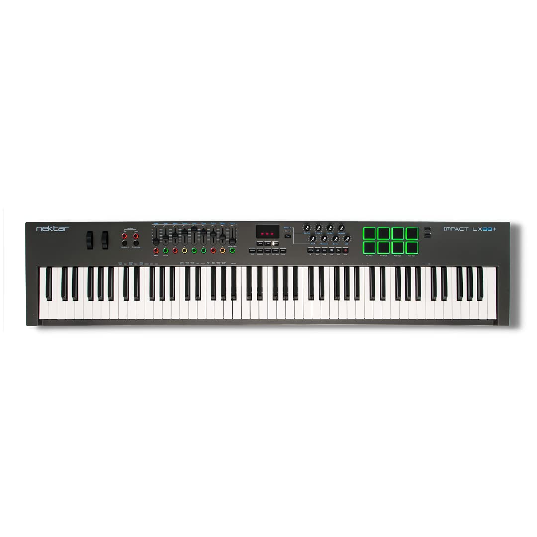 Controlador De Teclado Midi Nektar Impact Lx88+ Usb De 88 Teclas - Venta Internacional.