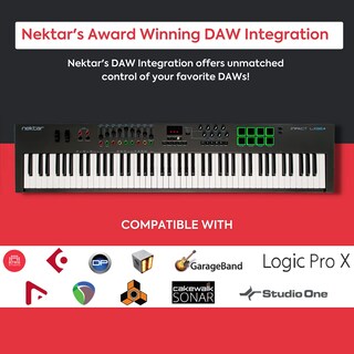 Foto 6 | Controlador De Teclado Midi Nektar Impact Lx88+ Usb De 88 Teclas - Venta Internacional.